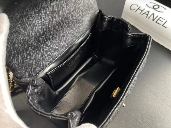 Replica Chanel CF Mini Black 20cm A69900 Bag - Image 9