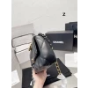 Best Replicas Bags - Chanel 19 Replica Lamb Leather Black Shoulder Bag Shop For Best Louis Vuitton LV Replica Bags With Cheap Price