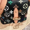 Best Replicas Bags - Louis Vuitton Monogram Multi Color Black Petit Noe Replica Shop For Best Louis Vuitton LV Replica Bags With Cheap Price
