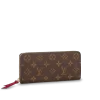 Best Replicas Bags - Replica Louis Vuitton Monogram Clemence Wallet M60742 Shop For Best Louis Vuitton LV Replica Bags With Cheap Price