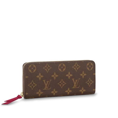 Replica Louis Vuitton Monogram Clemence Wallet M60742