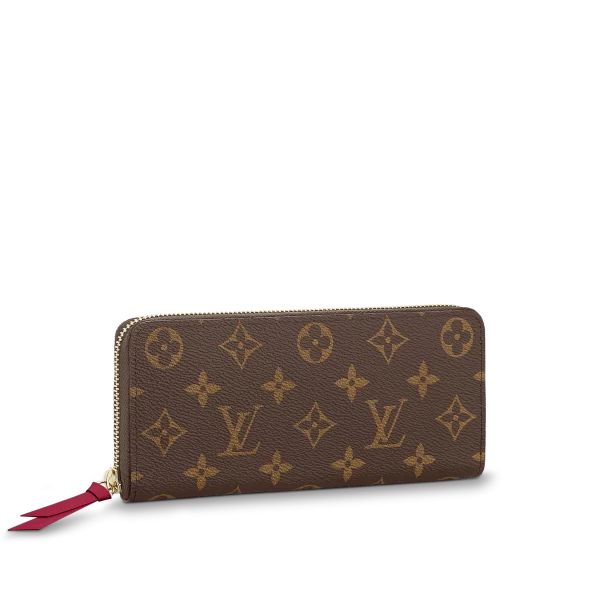 Replica Louis Vuitton Monogram Clemence Wallet M60742