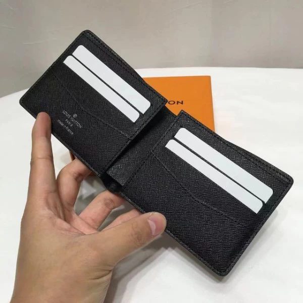 Replica LV Monogram Eclipse Slender Wallet Black M62294 - Image 5