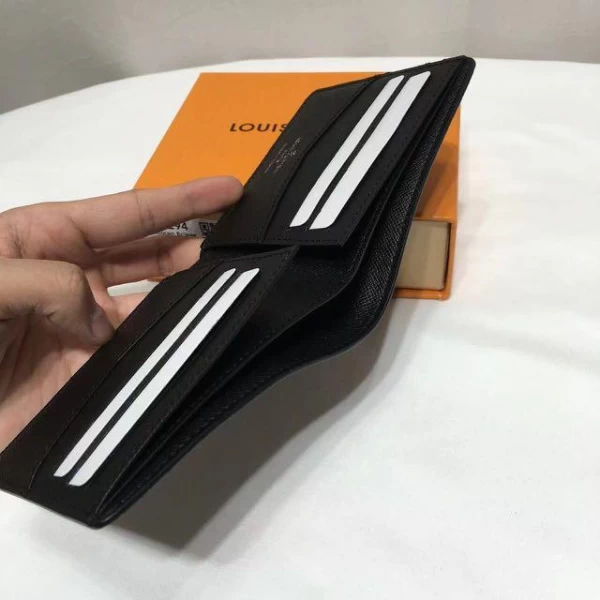 Replica LV Monogram Eclipse Slender Wallet Black M62294 - Image 6
