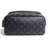 Louis Vuitton Monogram Eclipse Dopp Kit Black M46354 Replica