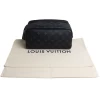 Best Replicas Bags - Louis Vuitton Monogram Eclipse Dopp Kit Black M46354 Replica Shop For Best Louis Vuitton LV Replica Bags With Cheap Price