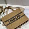 Best Replicas Bags - Replica Dior Book Tote Medium Raffia in Natural Cannage Shop For Best Louis Vuitton LV Replica Bags With Cheap Price