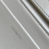 Best Replicas Bags - White Celine Triomphe Trapeze Calfskin Replica Bag Shop For Best Louis Vuitton LV Replica Bags With Cheap Price