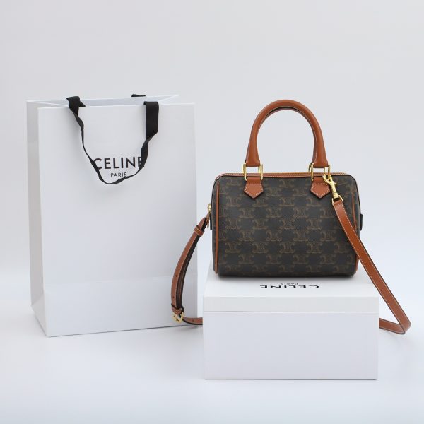Celine Small Boston Bag Dupe – Stylish Replica Design - Image 2