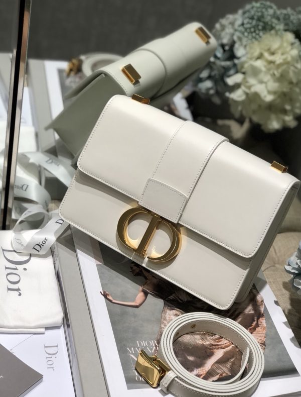Replica Dior 30 Montaigne Bag in Latte Box Calfskin - Image 7