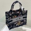 Best Replicas Bags - Replica Dior Book Tote: Black & Multicolor Botanique Embroidery Shop For Best Louis Vuitton LV Replica Bags With Cheap Price