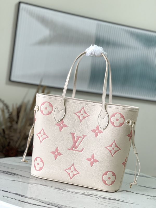 Replica LV Neverfull MM Pink M21579 Handbag - Image 7
