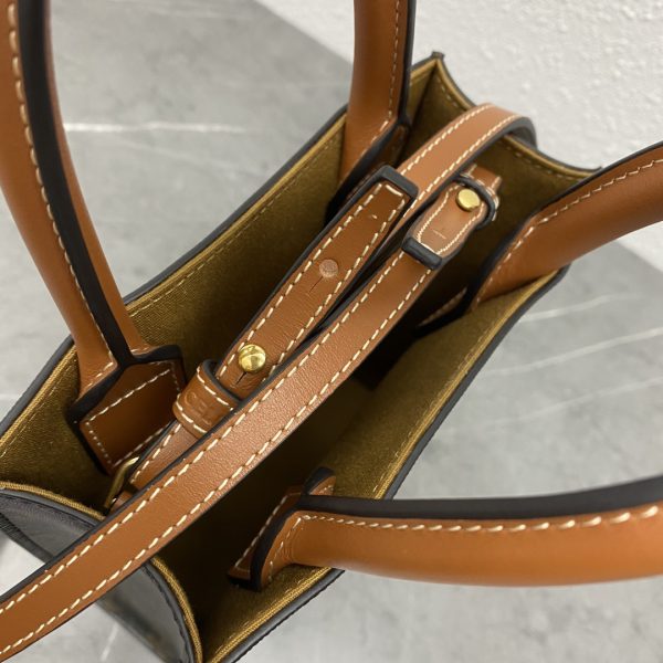 Replica Celine Triomphe Mini Tote in Black | Timeless Elegance - Image 2