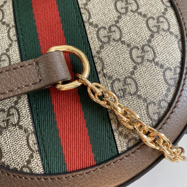 Replica Gucci Ophidia Mini GG Round Shoulder Bag - Image 6