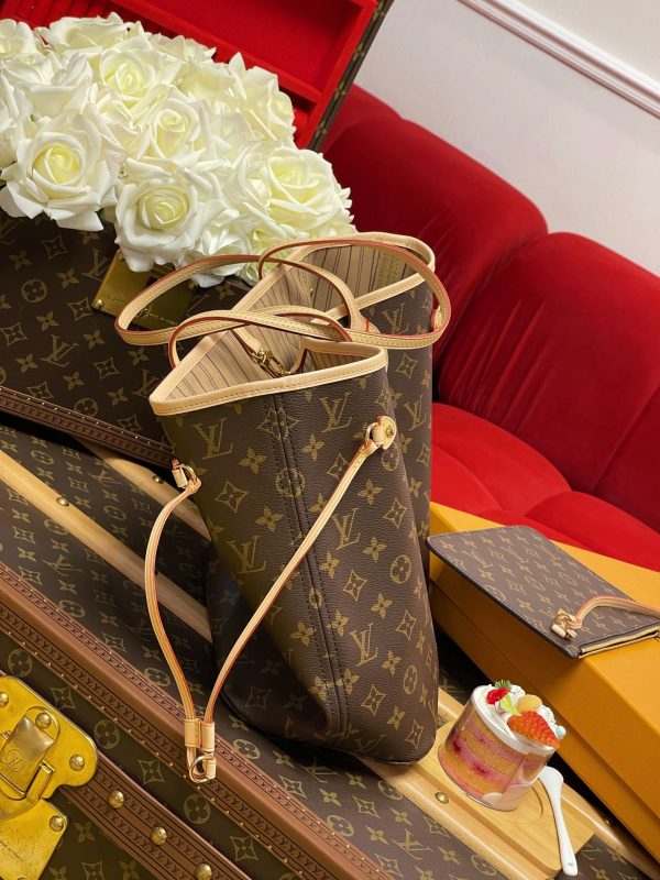 LV Monogram Neverfull Tote PM/MM/GM Replica M40995 - Image 6