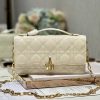 Best Replicas Bags - Replica Dior Miss Mini Bag - White Patent Cannage Calfskin Shop For Best Louis Vuitton LV Replica Bags With Cheap Price