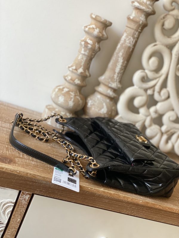 Chanel CF Mini 3690 Black Replica Handbag - Image 3