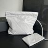 Best Replicas Bags - Chanel 22 Replica Bag - White Luxury Clutch Shop For Best Louis Vuitton LV Replica Bags With Cheap Price
