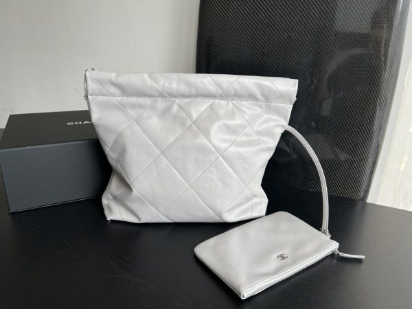 Chanel 22 Replica Bag - White Luxury Clutch - Image 3