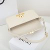 Best Replicas Bags - Replica Celine Triomphe Shoulder Bag - Soft Yellow Calfskin Shop For Best Louis Vuitton LV Replica Bags With Cheap Price