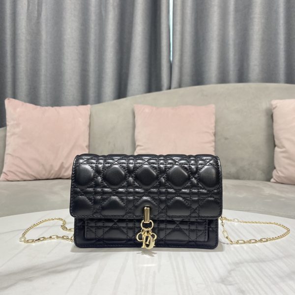 Dior Lady Dior Chain Pouch Replica | S0937Onmj_M900