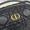 Best Replicas Bags - Replica Dior Caro Mini Bag in Black, Style S5163Uwhc_M900 Shop For Best Louis Vuitton LV Replica Bags With Cheap Price