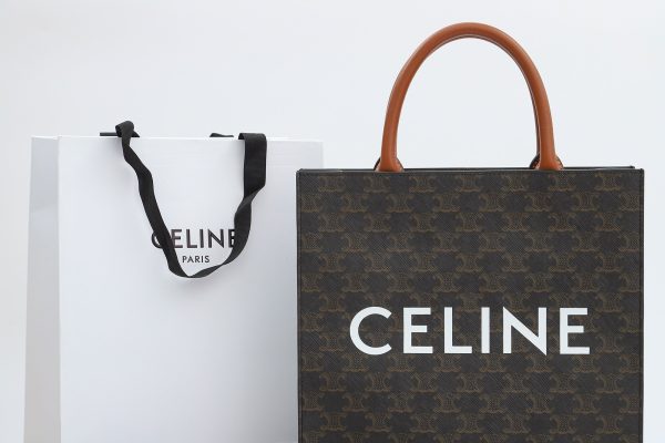 Replica Celine Vertical Cabas Small Triomphe Canvas Tote - Image 5