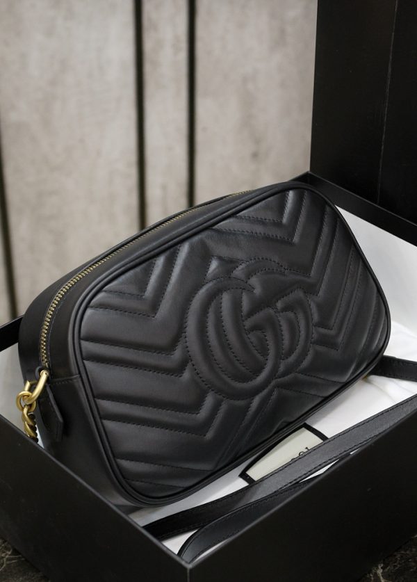 Replica Gucci GG Marmont Matelasse Shoulder Bag 447632 - Image 2