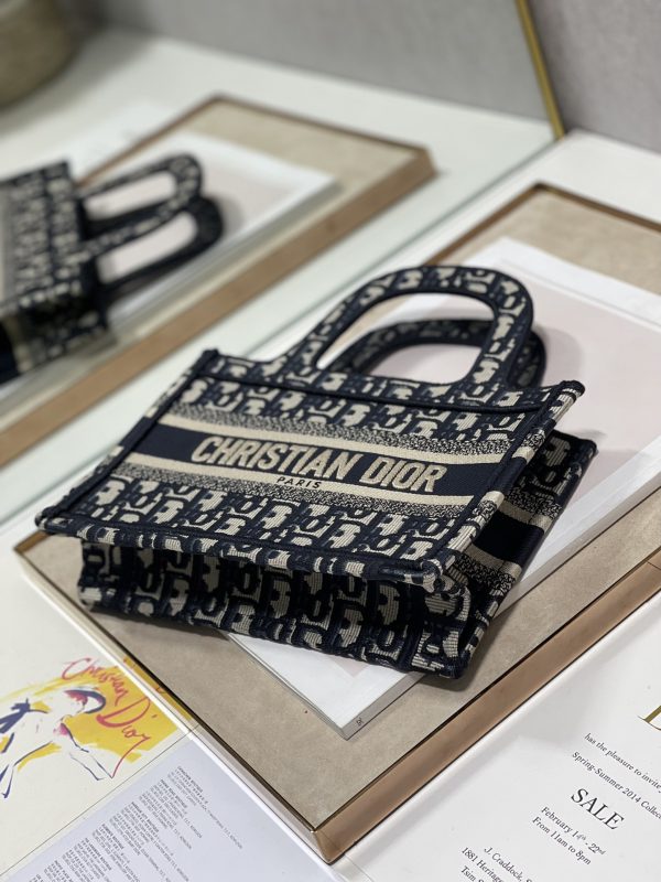 Mini Replica Dior Book Tote – S5475Zriw_M928 - Image 5