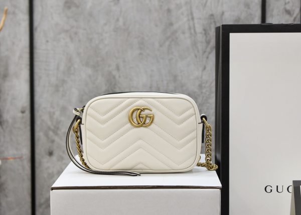 Replica Gucci GG Marmont Mini Matelasse Bag 448065