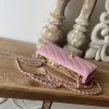 Best Replicas Bags - Replica Chanel Pink Wallet On Chain Ap1450 - Chic & Trendy Shop For Best Louis Vuitton LV Replica Bags With Cheap Price