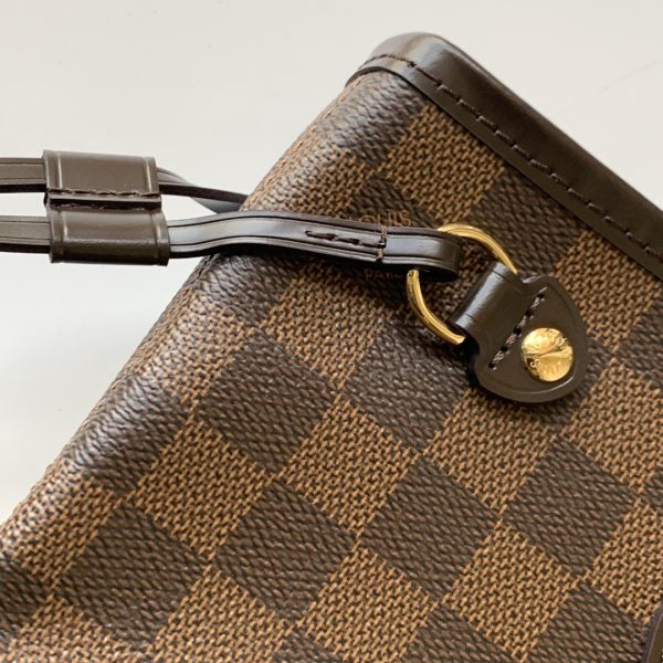 Louis Vuitton Damier Ebene Neverfull Bag M41603 Replica Red GM/PM/MM - Image 6