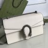 Best Replicas Bags - Replica Gucci Dionysus Shoulder Bag in Pure White Shop For Best Louis Vuitton LV Replica Bags With Cheap Price