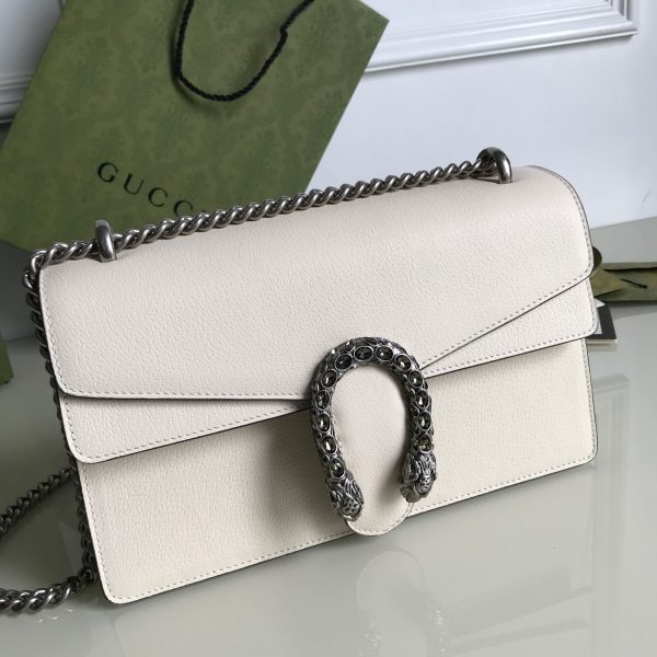 Replica Gucci Dionysus Shoulder Bag in Pure White - Image 9