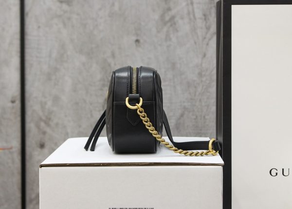 Replica Gucci GG Marmont Mini Matelasse Bag 448065 - Image 9