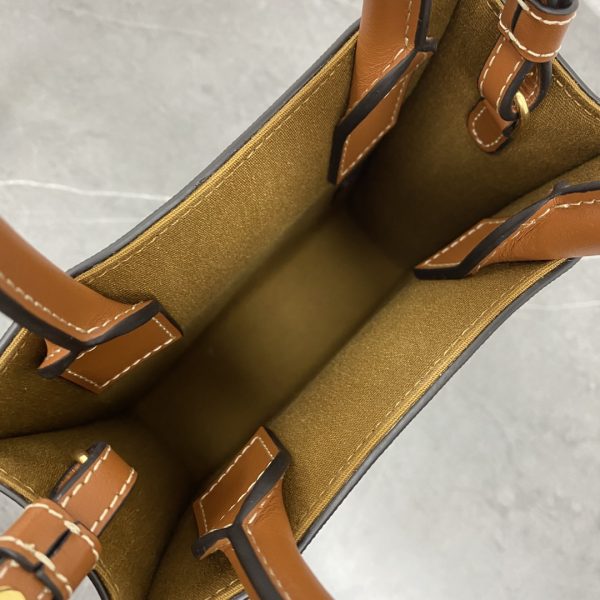 Replica Celine Triomphe Mini Tote in Black | Timeless Elegance - Image 3