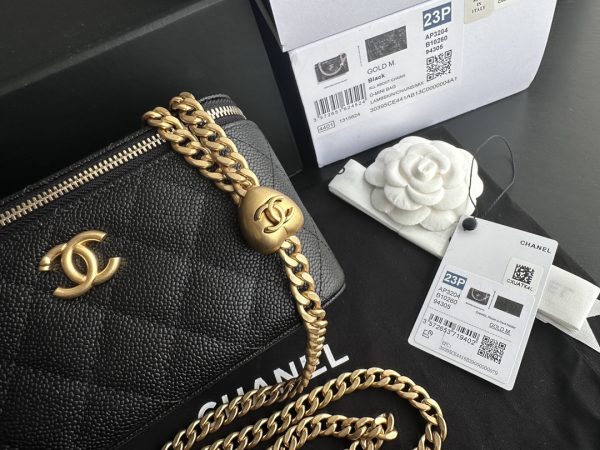 Replica Chanel Black Vanity Case Ap3204 - Image 7