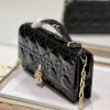 Best Replicas Bags - Replica Dior Miss Mini Bag - Black Patent Cannage Calfskin Shop For Best Louis Vuitton LV Replica Bags With Cheap Price