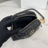 Best Replicas Bags - Replica Dior Caro Mini Bag in Black, Style S5163Uwhc_M900 Shop For Best Louis Vuitton LV Replica Bags With Cheap Price