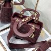 Best Replicas Bags - Replica Dior Lady Bag Cherry Red Patent Calfskin M0565Owcb_M323 Shop For Best Louis Vuitton LV Replica Bags With Cheap Price