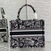 Best Replicas Bags - Dior Book Tote Replica – Black & White Paris Embroidery, Large M1265Zomp_M993 Shop For Best Louis Vuitton LV Replica Bags With Cheap Price