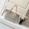 Best Replicas Bags - Replica LV Damier Azur Neverfull Pink PM/MM/GM Handbag Shop For Best Louis Vuitton LV Replica Bags With Cheap Price