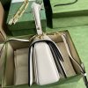 Best Replicas Bags - White Gucci Blondie Top-Handle Replica Bag - Style 735101 Shop For Best Louis Vuitton LV Replica Bags With Cheap Price