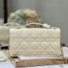 Best Replicas Bags - Replica Dior Miss Mini Bag - White Patent Cannage Calfskin Shop For Best Louis Vuitton LV Replica Bags With Cheap Price