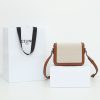 Best Replicas Bags - Celine Teen Triomphe Replica Bag - Textile & Calfskin Shop For Best Louis Vuitton LV Replica Bags With Cheap Price