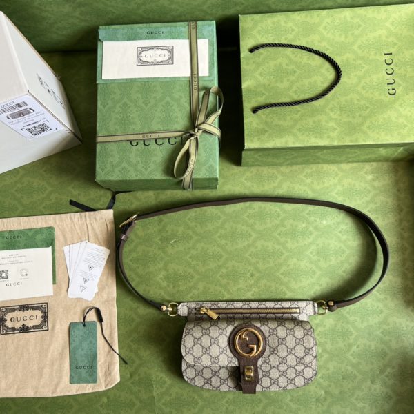 Replica Gucci Blondie Belt Bag in GG Supreme Canvas - Image 2