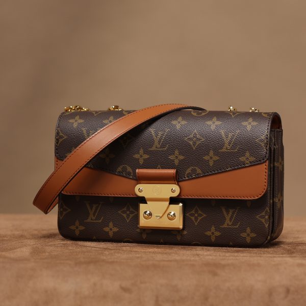 Louis Vuitton Monogram Leather Marceau M46126 Replica AAA - Image 9