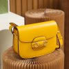 Best Replicas Bags - Gucci Horsebit 1955 Shoulder Bag - Yellow Leather Replica Shop For Best Louis Vuitton LV Replica Bags With Cheap Price