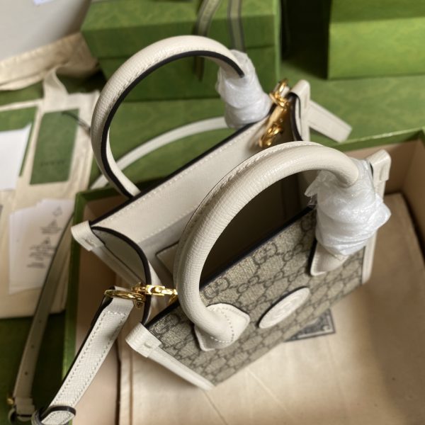 Replica Gucci GG Retro Mini Tote Bag 671623 - Image 4