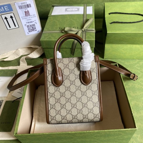 Replica Gucci GG Retro Mini Top Handle Bag 671623 - Image 9